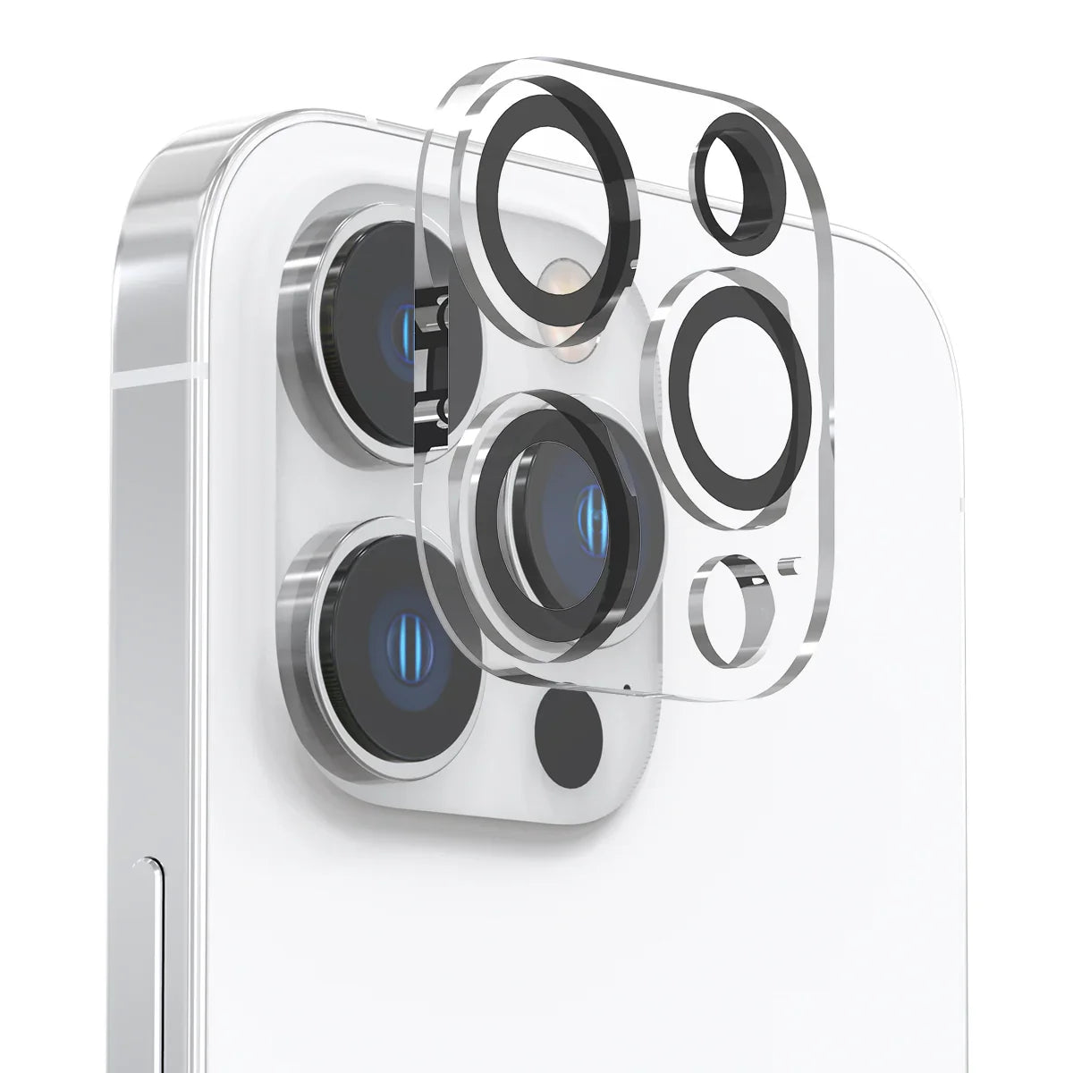 Araree C Sub 2 Camera Lense Protector Glass For iPhone 14 Plus / iPhone 14 - Clear - Tashqila Araree C Sub 2 Camera Lense Protector Glass For iPhone 14 Plus / iPhone 14 - Clear - Tashqila
